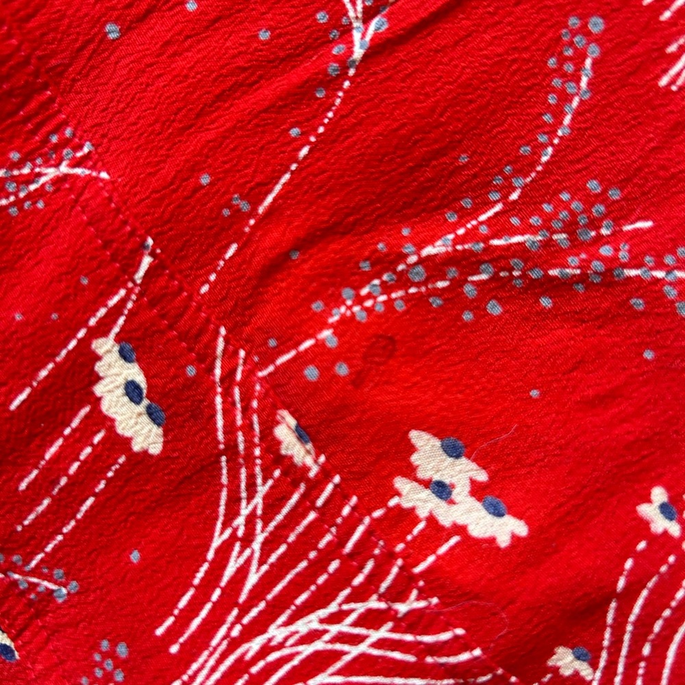 Red Dropped-Waist Short Collette Dress - Picture 13 of 13